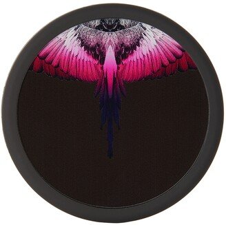 Black & Pink Wings Wireless Charger