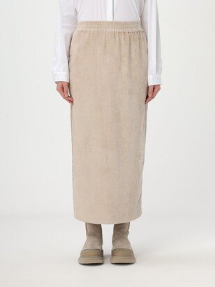 Elasticated Waist Midi Skirt