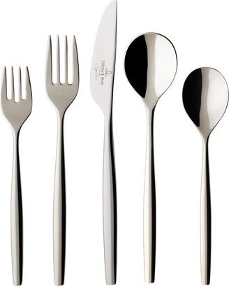 Metro Chic Flatware 5 Piece Place Setting