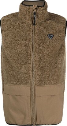 Logo-Patch Fleece Vest