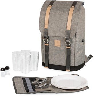 PT-Frontier 25-Piece Flatware & Picnic Backpack Set