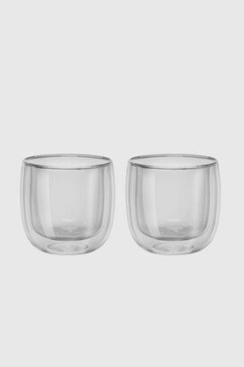 Sorrento 2-pc Double-Wall Glass Tea Cup Set