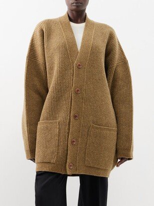 Oversized Felted-wool Cardigan