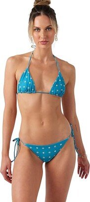 Delores Tile Venice Revo Top (Blue Moon) Women's Swimwear