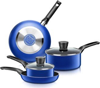 6Pc Blue Cookware Set-AA