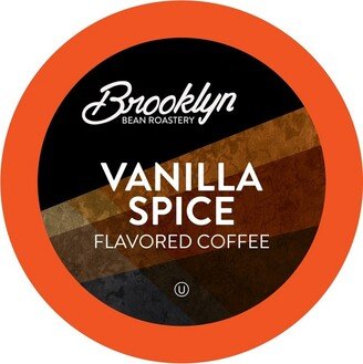 Brooklyn Bean Roastery Flavored Coffee Pods, for Keurig Kcups Brewers,Vanilla Spice, 40 count