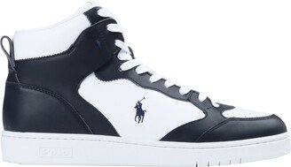 Court Leather High-top Sneaker Sneakers Midnight Blue