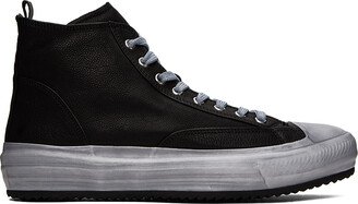 Black Mes 001 High-Top Sneakers