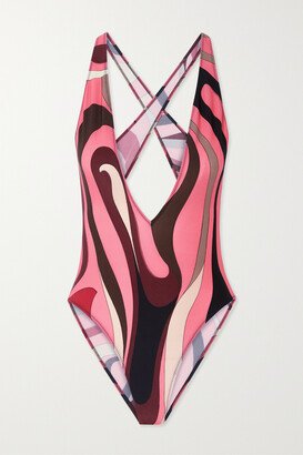 Printed Swimsuit - Pink