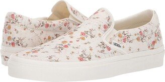 Classic Slip-On ((Vintage) Floral/Marshmallow) Skate Shoes