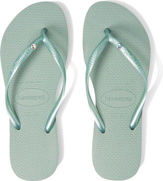 Slim Crystal SW II Flip Flop Sandal (Clay) Women's Shoes