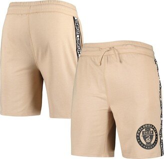 Men's Concepts Sport Tan Philadelphia Union Team Stripe Shorts