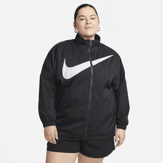 Women's Sportswear Essential Woven Jacket (Plus Size) in Black