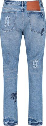 Straight Leg Jeans-CU