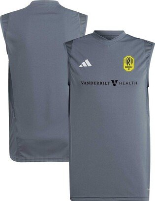 Men's Gray Nashville Sc 2023 On-Field Sleeveless Training Jersey