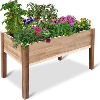 Jumbl Raised Garden Bed Elevated Herb Planter for Growing Fresh Flower