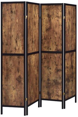 Garden 4-Panel Folding Screen