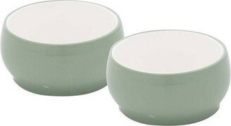 8oz Vitrified Stoneware Set of 2 Ramekins Pistachio