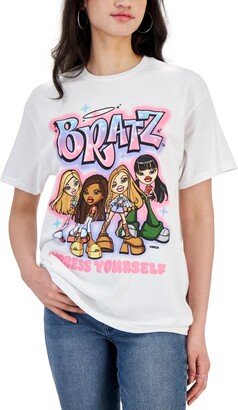 Love Tribe Juniors' Cotton Bratz Graphic Relaxed-Fit T-Shirt