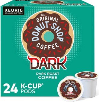 The Original Donut Shop Dark Keurig K-Cup Coffee Pods - Dark Roast - 24ct