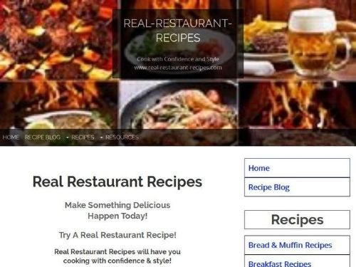 Real-Restaurant-Recipes.com Promo Codes & Coupons