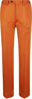 Straight-Leg Tailored Trousers-DS