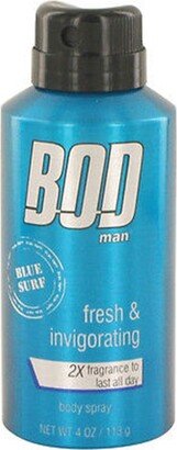 526518 4 oz Bod Man Blue Surf Cologne Body Spray for Men