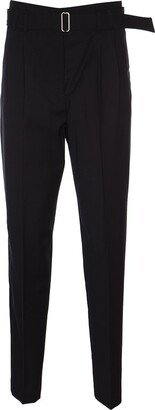 Anthea Belted Straight-Leg Trousers