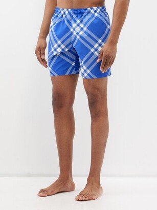 Check-print Swimshorts