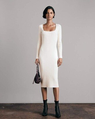 Asher Midi Dress Rib Dress