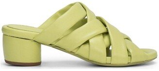 Caged Slip-On Sandals