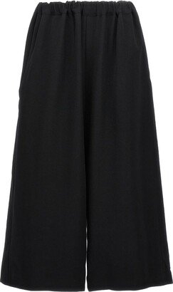 Cropped Wide-Leg Pants-AA