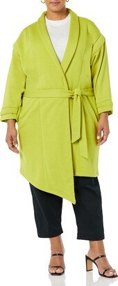 TEREA Women's Alaina Wrap French Terry Jacket