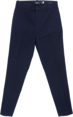 High-Waist Slim-Fit Cropped Trousers-AA