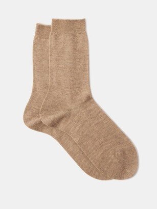 No.1 Cashmere-blend Ankle Socks-AB