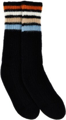 Striped Wool Socks