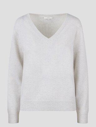 Cashmere Weekend V-neck Sweater-AB