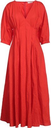 Midi Dress Red-AF