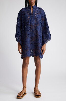 Floral Lace Caftan Cover-Up