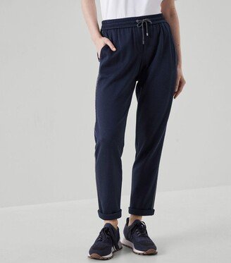 Cotton-Silk Sweatpants