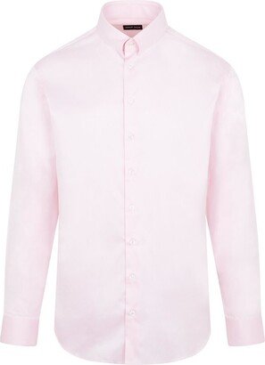 Buttoned Long-Sleeved Shirt-BQ