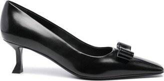 Vara-bow 60mm patent leather pumps