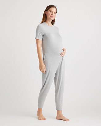 Bamboo Jersey Maternity Everyday Jumpsuit