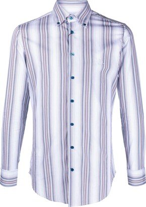 Striped Cotton Shirt-AB