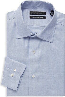 Saks Fifth Avenue Made in Italy Saks Fifth Avenue Men's Slim Fit Woven Dress Shirt