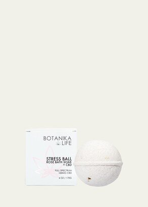 Botanika Life 6 oz. Rose Stress Ball Bath Soak with CBD