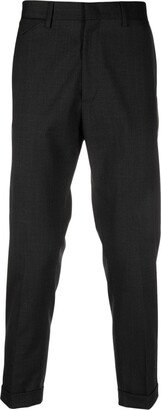 Cropped-Leg Tailored Trousers