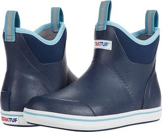 XTRATUF Ankle Deck Boot (Navy) Women's Shoes