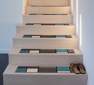 Contemporary Modern Boxes Non-Slip Stair Treads