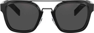 Prada Eyewear Square Frame Sunglasses-AD